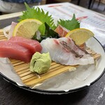 どたぬき - 造り盛り合わせ