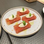 Mr.Porcino - Ecru名物フルーツトマトのテリーヌ