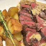 Mr.Porcino - 蝦夷鹿のロースト〜ポルチーニ茸のクリームソース〜