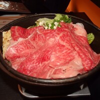 米沢牛黄木 金剛閣 すき焼き しゃぶしゃぶ 毘沙門 - すき焼き