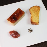 鶏レバーとフォアグラのパテ