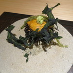 神保町 傳 - 雲丹ご飯