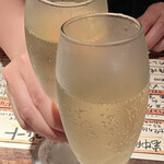 洋食 ハンバーグウィル - 頂いたのよスパークリング