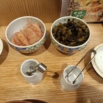 博多天ぷら やまや - 明太子と高菜