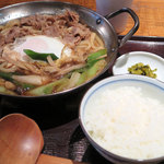 葱屋 平吉 - ランチ「牛すきうどん」