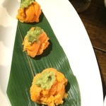 うにロールの雲丹