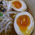 岩鷲 - 味玉あっぷ（￥100）