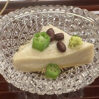 美濃吉本店 竹茂楼 - 胡麻豆腐　小豆　オクラ　山葵
