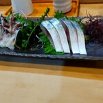 鮨処 匠 - トリガイとサバのつまみ