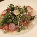 カリーナ　カリーナ - 真鯛カルパッチョ：１３００円