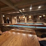 明日香 - 座席から水槽が見えます