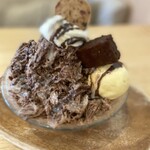 パティスリー&カフェ ピケ - ショコラかき氷