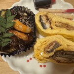 日本料理みやけ - う巻きと茄子の田楽。おいしかった〜！