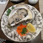 花門 - 岩牡蠣お造り　絶品牡蠣