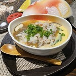 花門 - 茶碗蒸し　ズワイかに