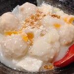 龍のかくれんぼ - 鶏つくねのクリーム煮③