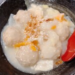 龍のかくれんぼ - 鶏つくねのクリーム煮②