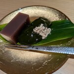 赤坂 剱持 - わらび餅、水羊羹