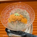 赤坂 剱持 - 北海道さんのウニ＆じゅんさい