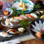 海の見えるカウンター寿司 鮨屋台 - 