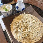 そば楽 - ざるそばセット(大盛)