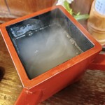 そば楽 - 蕎麦湯、パカ！