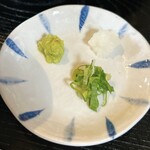 そば楽 - 薬味、アップ！