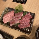 黒毛和牛焼肉 肉處 きっしゃん - カルビ、モモ、ハラミ