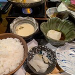 和食居酒屋 旬門 米子本店 - 茶わん蒸し、小鉢