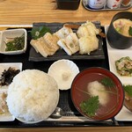 わ楽 - アナゴづくし定食　¥1,900  R7.7.5 