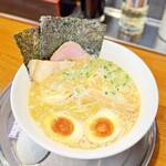 川岸ボンゾNOODLES - 特製豚鶏節醤油ラーメン　1,140円