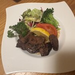 307665629 - 蝦夷鹿のヒレステーキ