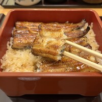赤坂ふきぬき - うな重　うなぎアップ