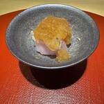 弐ノ蔵 - カンパチ　梅肉ジュレ