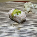 弐ノ蔵 - 松葉蟹　春菊オイル