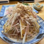 風の食堂 - 茗荷と油揚げ