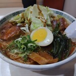 桂花ラーメン 熊本駅店 - 太肉麺