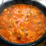 コッテジ - 「夜ランチ・豆腐チゲセット（大盛り）」の豆腐チゲ（２０１４年９月）