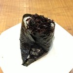 才谷家 - H.25.11.17.夜 おにぎり葉わさび昆布 180円
