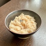 バルバルキッチンアメリ - いつもの胡麻塩ごはん