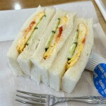 喫茶 千夢 - 玉子焼きサンドイッチ