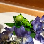 銀座 大石 - 僕は、食べちゃだめだよ！！