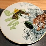 銀座 大石 - 鮎とジャガー