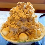 亀屋佐吉 - 黒蜜きなこ　白玉＆金時トッピング