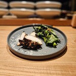 MAKIBI YUI - ■空心菜とカブ　薪料理