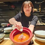 MAKIBI YUI - ■金目鯛とイクラの土鍋御飯