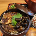 炭焼うな富士 大丸京都別邸 - 肝入り上ひつまぶし