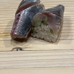 鮨処 つく田 - 縞鯵