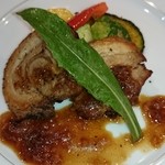 アルソーレ - 豚肉の石窯焼き　香草風味