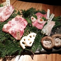 和牛懐石 但馬屋 梅田 - 塩焼き！